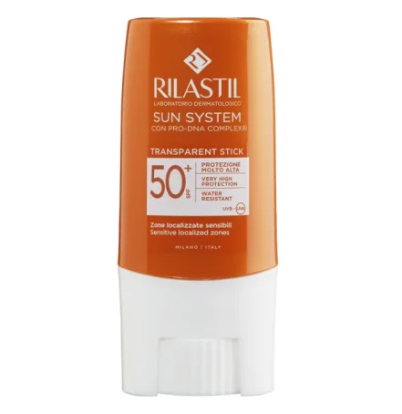 Стик для лица и тела Rilastil Sun System солнцезащитный SPF50, 8,5 мл