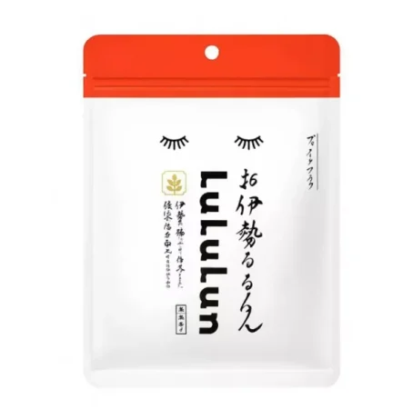 Маска для лица Lululun Face Mask Ise освежающая c фруктово-овощными экстрактами, 7 шт