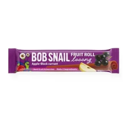 Конфеты Bob Snail Fruit Roll Looong яблоко-смородина, 15 г