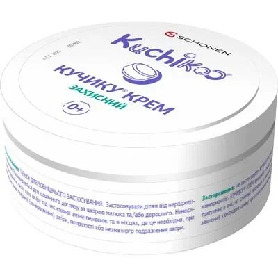 Кучику (Kuchikoo) Крем защитный с оксидом цинка, 100 г банка