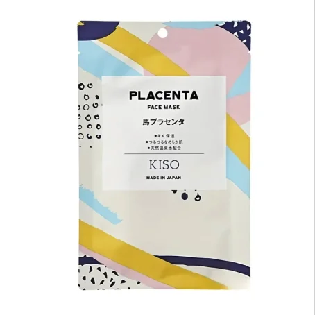 Маска для лица Kisocare Placenta Face Mask тканевая с плацентой, 1 шт