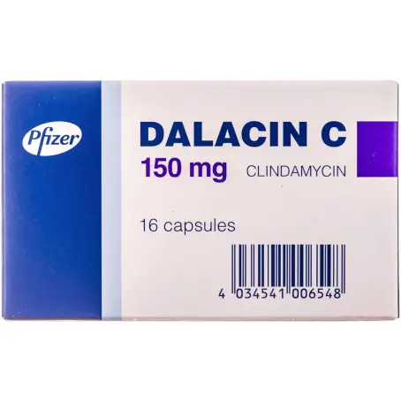 Далацин Ц капсули 150 мг блістер №16