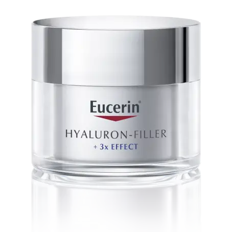 Денний крем проти зморшок Eucerin Hyaluron-Filler для сухої та чутливої шкіри з SPF 15, 50 мл