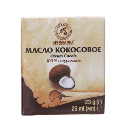 Олія рослинна Ароматика Кокосова, 25 мл (23 г)
