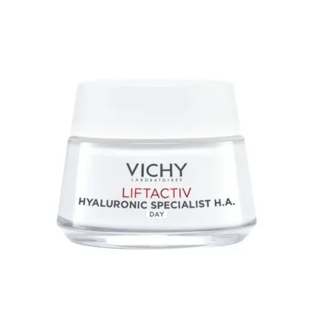 Vichy Ліфтактив гіалуронік спеціаліст HA, денний розгладжувальний крем з гіалуроновою кислотою для корекції зморшок, для нормальної та комбінованої шкіри обличчя, 50 мл