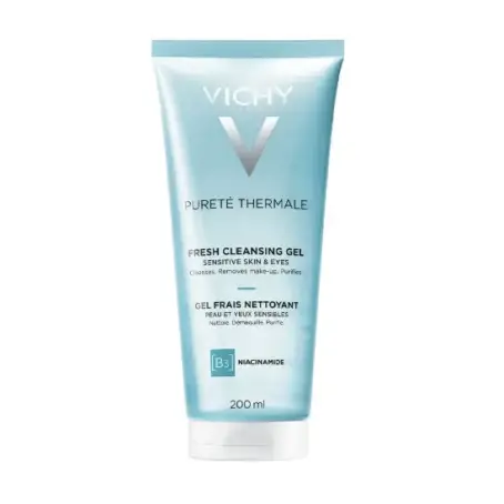Гель для умывания Vichy Purete Thermale освежающий очищающий для всех типов кожи, даже чувствительной, 200 мл