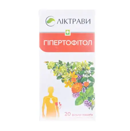 Гипертофитол фиточай по 1.5 г №20 в фил.-пак.