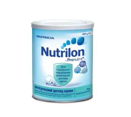 Суміш суха молочна Nutrilon Передчасний догляд вдома для харчування дітей від народження, 400 г