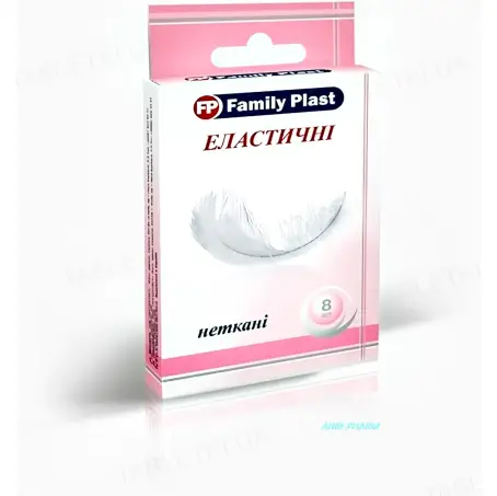 ПЛАСТ. FAMILY PLAST БАКТ. 25 х 72 мм №8 н/ткан. еласт.
