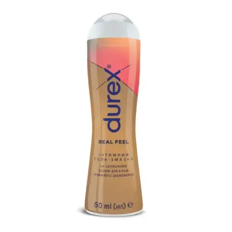 DUREX Real Feel Інтимний гель-змазка  для реальних відчуттів, 50 мл
