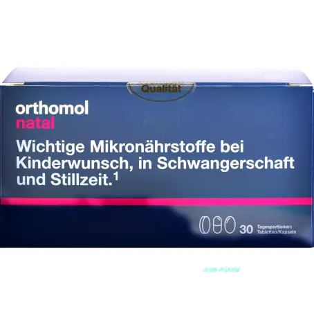 ОРТОМОЛ НАТАЛ для мами і малюка 30 днів набір капс.+табл.