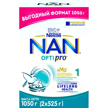 СУМІШ МОЛОЧН. NAN 1 OPTIPRO з нарожд. 1050 г