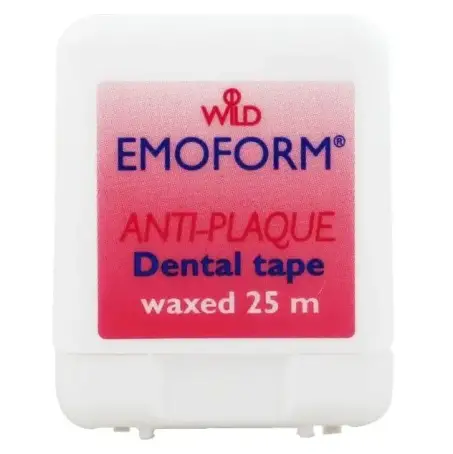 Зубная лента Dr. Wild Emoform вощеная, 25 м