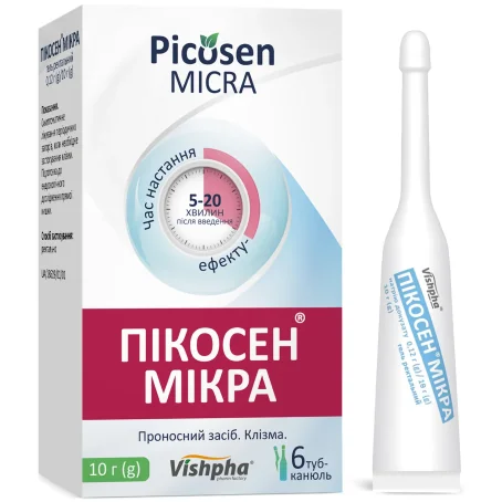 Пикосен Микра 0,12 г/10 г №6 гель рект.