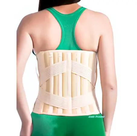 КОРСЕТ ЛІКУВ.-ПРОФ. еласт. з 4-мя ребр. жорстк. р.L люкс 3011