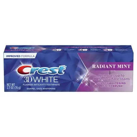 Зубная паста КРЕСТ 3D WHITE RADIANT MINT 76 г
