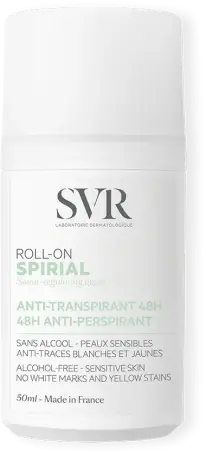 Дезодорант-антиперспірант кульковий SVR Spirial 48h, 50 мл