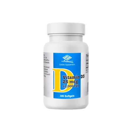 Витамин Д3 Nu-Health1000 МО ,№300 капс.