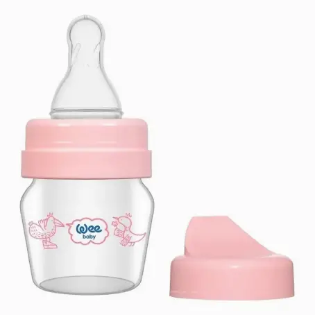 Міні-набір скляна пляшечка 30 мл та поїльник Wee Baby 792