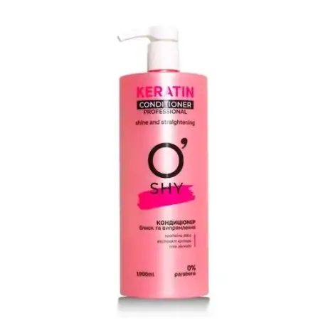 Кондиціонер для волосся O'shy Keratin Conditioner Professional Блиск та випрямлення, 1 л
