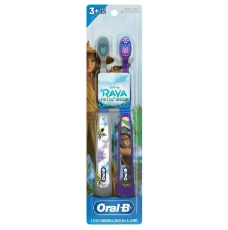 Зубная щетка Oral-B Extra Soft Disney RAYA 3+, 2 шт