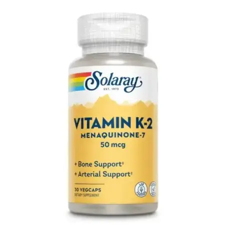 SOLARAY Вітамін К-2, менахінон-7 50мкг. №30 капс.