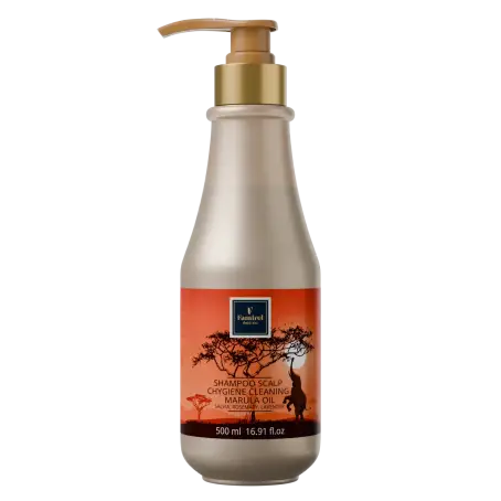 Шампунь очищувальний для шкіри голови Famirel Marula Oil c Шавлією, Розмарином і Лавандою, 500мл
