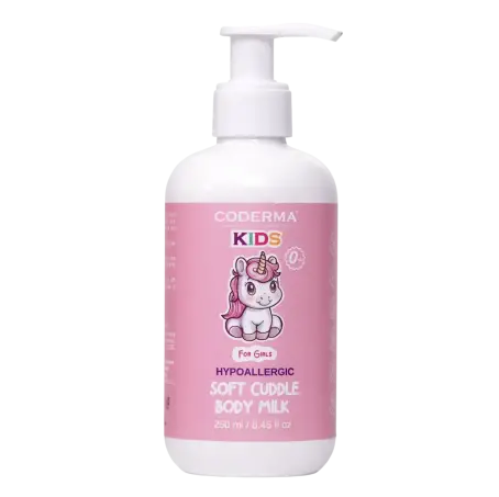 Молочко для тіла "М'які обійми" для дівчаток, 250 мл. CODERMA KIDS, ЮАФАРМ