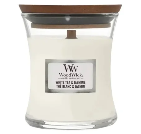 WOODWICK 98062E СВЕЧКА Мини Белый Чай с Жасмином 85г.