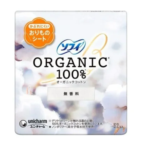 Прокладки гигиенические органические ежедневные Unicharm Sofy Organic Cotton, 52 шт