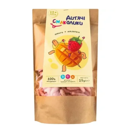 Палочки крупяные Детские Вкусняшки Манго-малина, 25 г